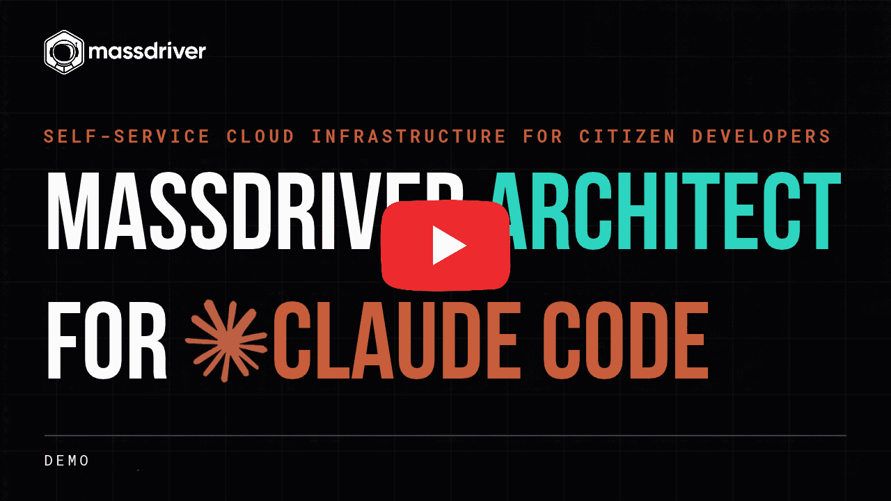 Massdriver Architect for Claude Code (opens YouTube in a new tab)
